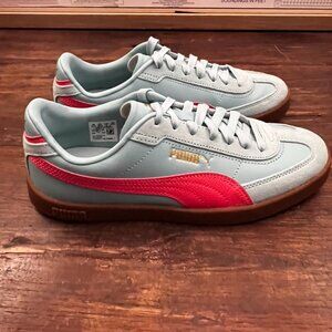 PUMA WOMEN'S CLUB II ERA SNEAKER TURQUOISE Sz 8 NWOT